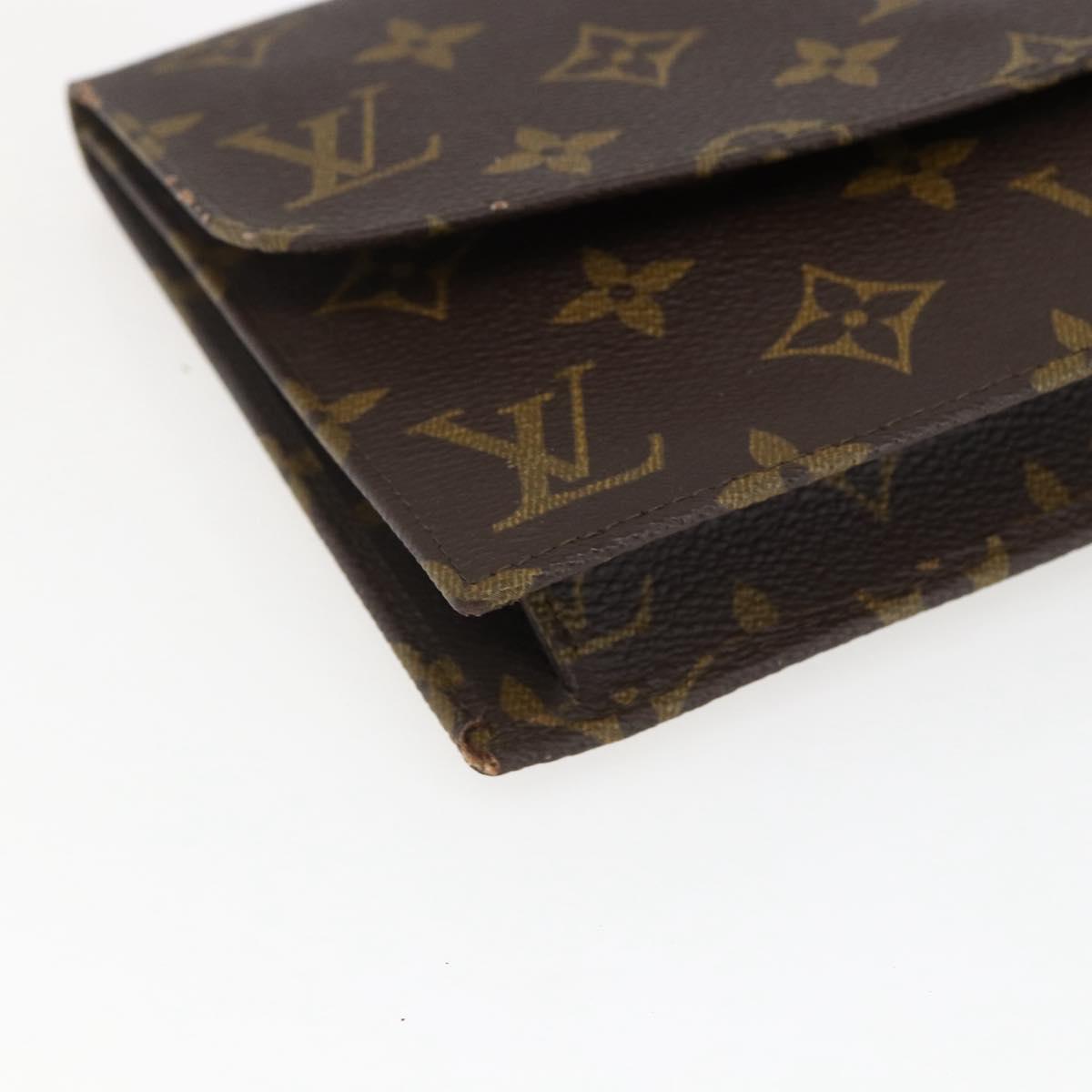 LOUIS VUITTON Monogram Pochette Rabat 23 Clutch Bag M51940 LV Auth 169323