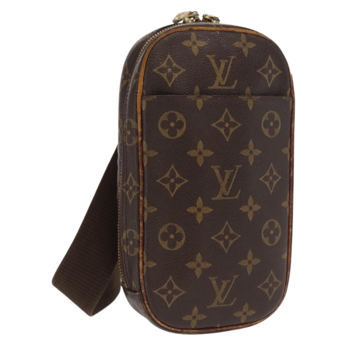 LOUIS VUITTON Monogram Pochette Gange Shoulder Bag M51870 LV Auth 169328