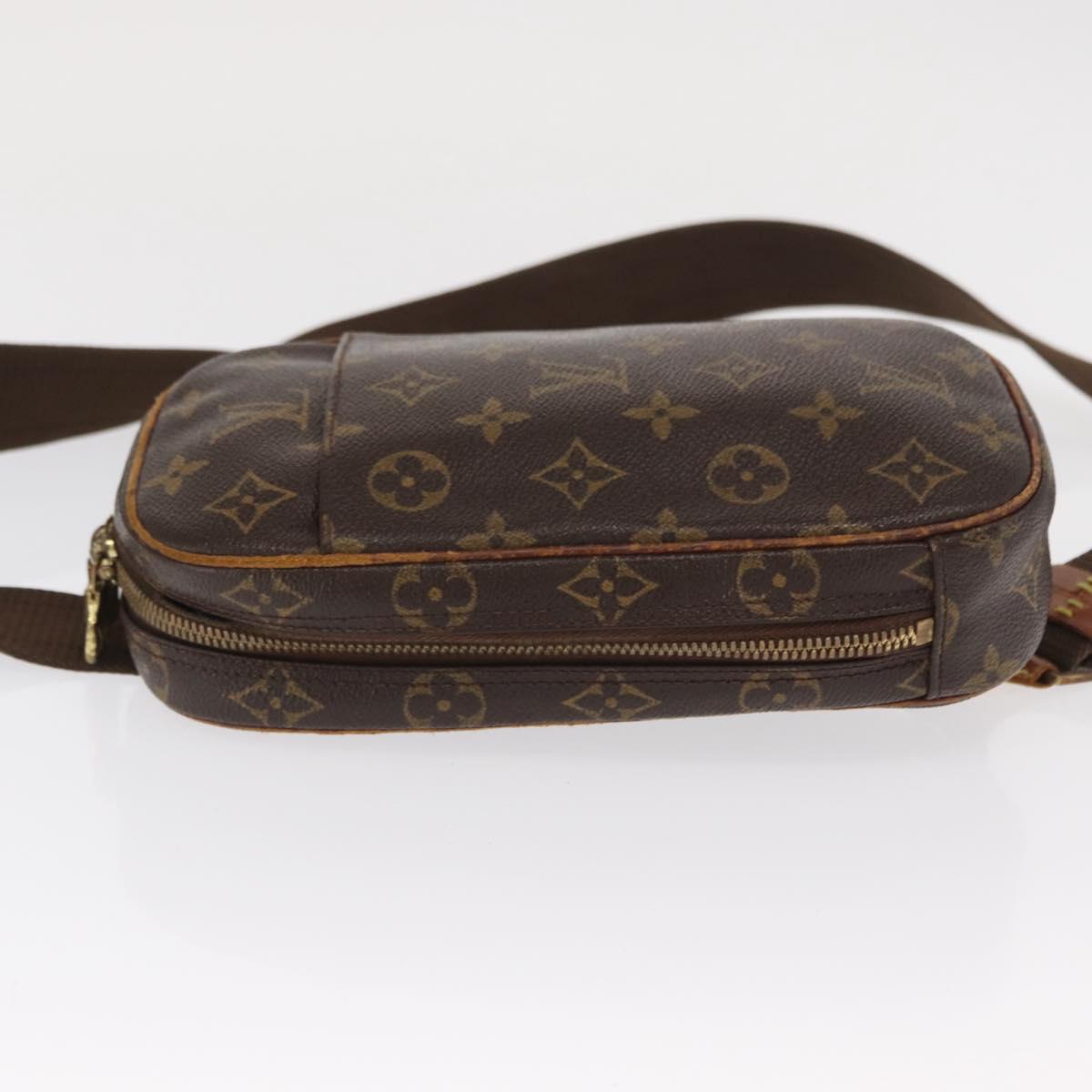 LOUIS VUITTON Monogram Pochette Gange Shoulder Bag M51870 LV Auth 169328