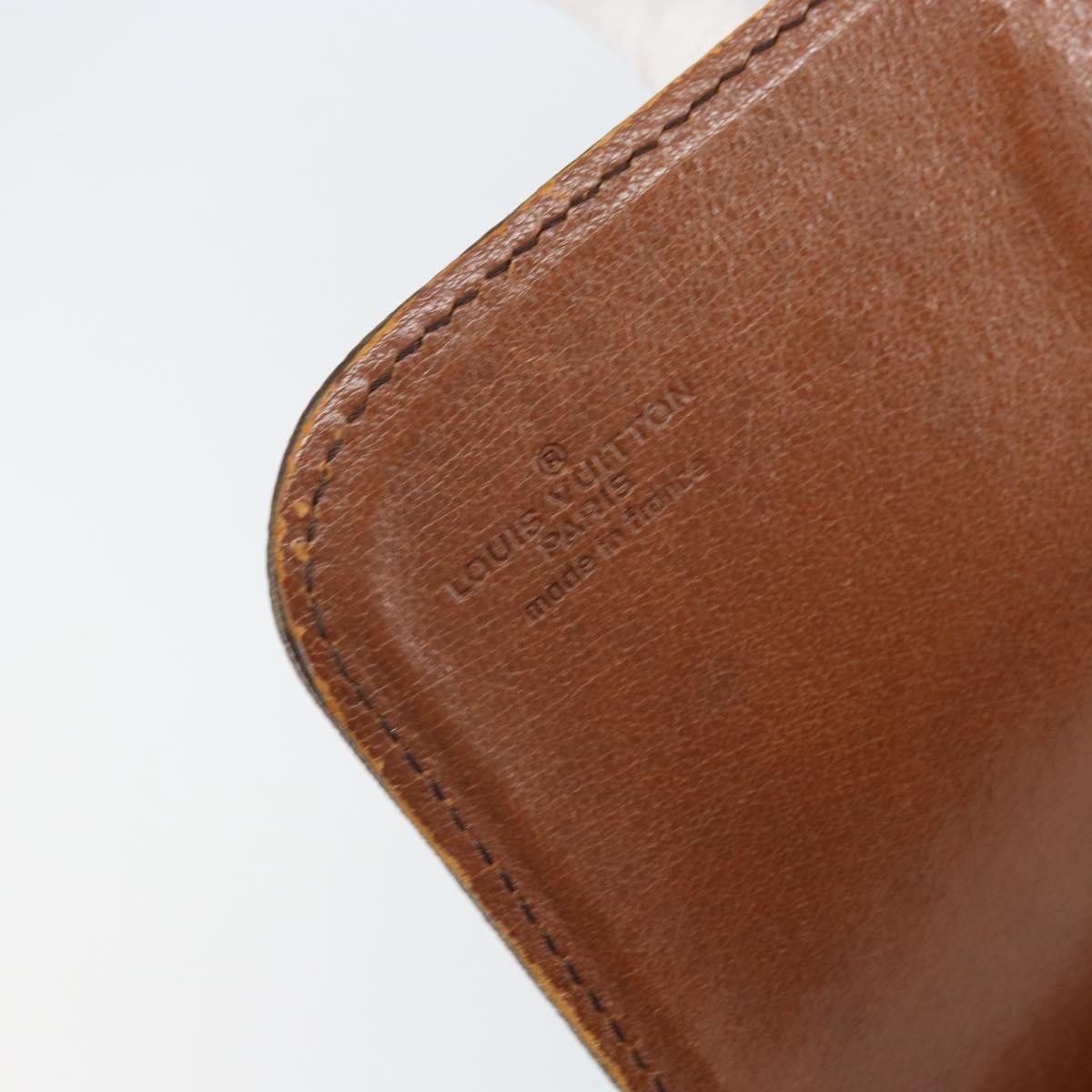 LOUIS VUITTON Monogram Cartouchiere MM Shoulder Bag Vintage M51253 Auth 169330