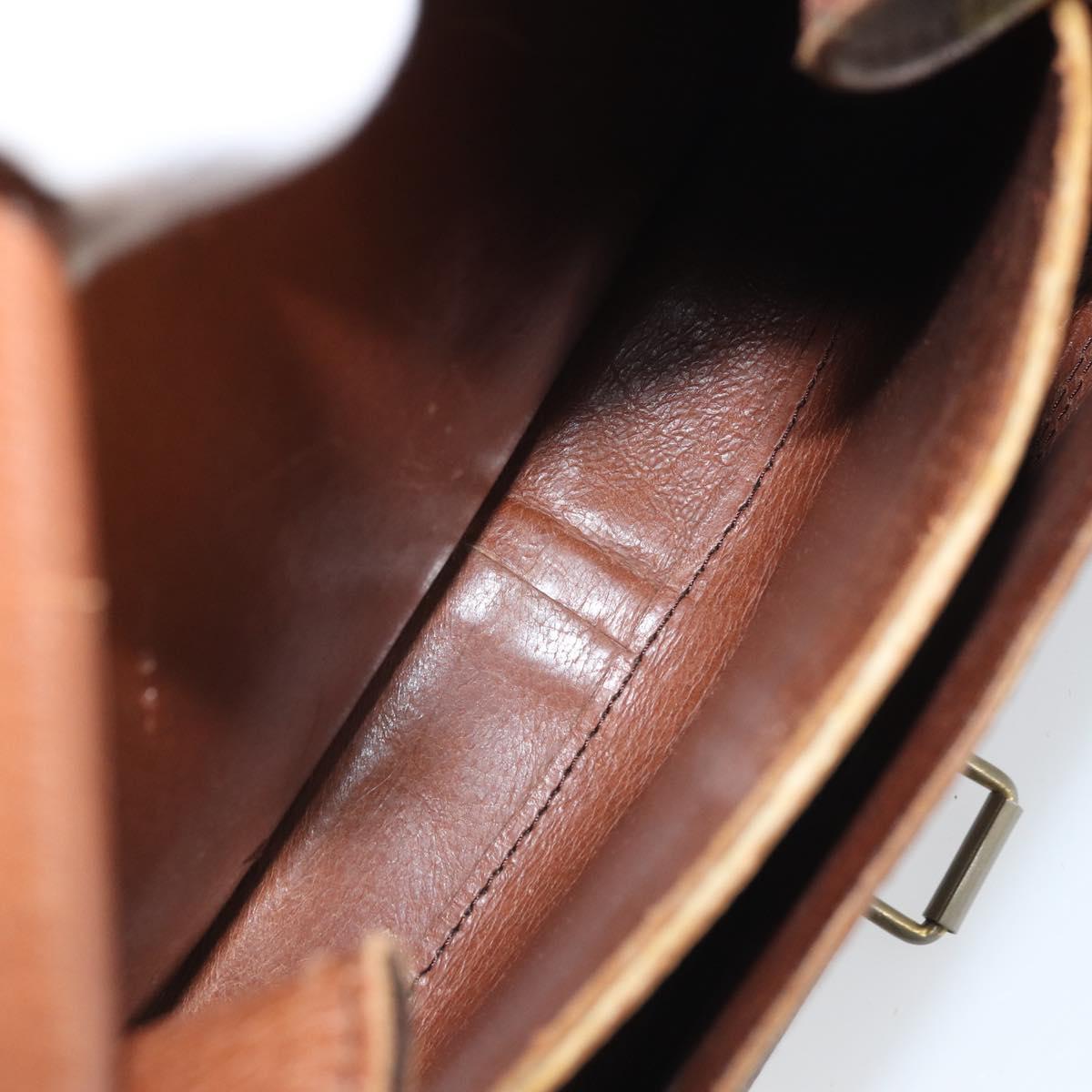 LOUIS VUITTON Monogram Cartouchiere MM Shoulder Bag Vintage M51253 Auth 169330