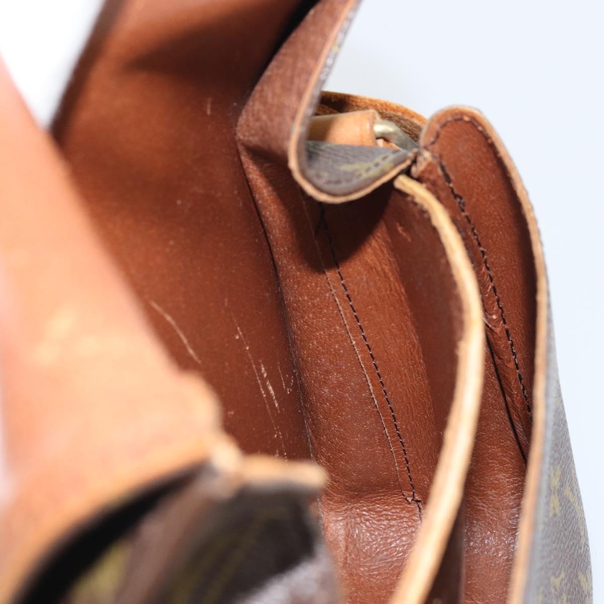 LOUIS VUITTON Monogram Cartouchiere MM Shoulder Bag Vintage M51253 Auth 169330