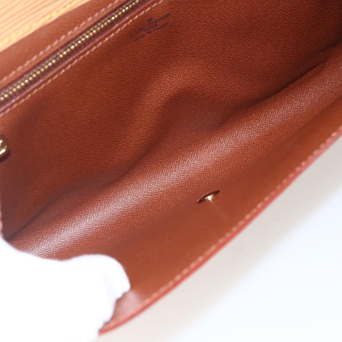 LOUIS VUITTON Epi Art Deco Clutch Bag Beige M52639 LV Auth 169335