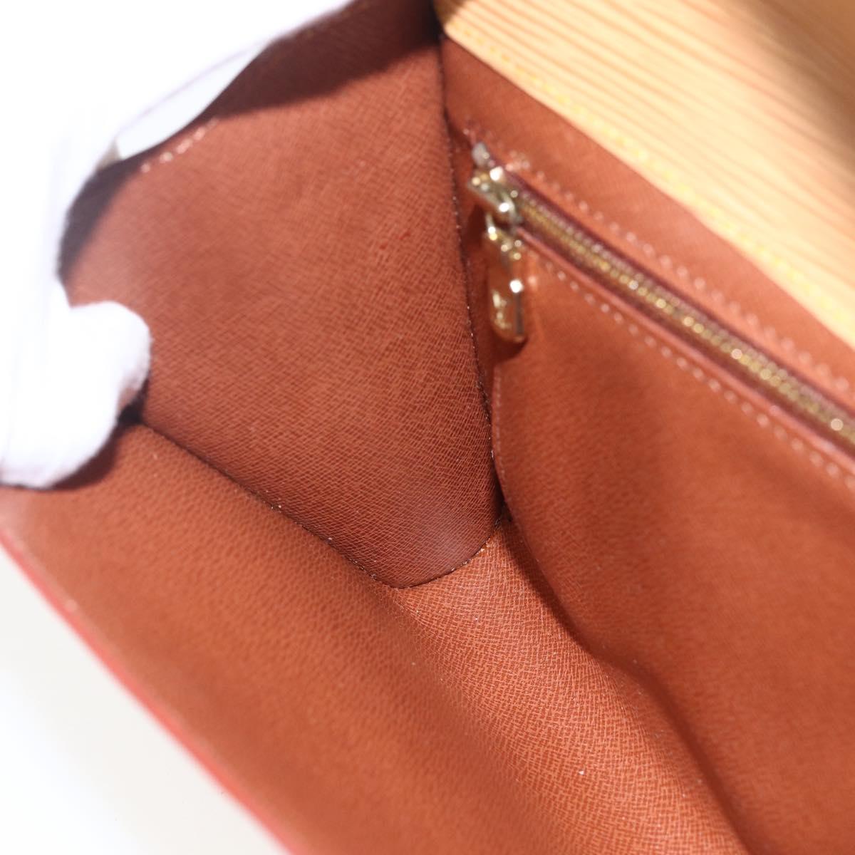 LOUIS VUITTON Epi Art Deco Clutch Bag Beige M52639 LV Auth 169335