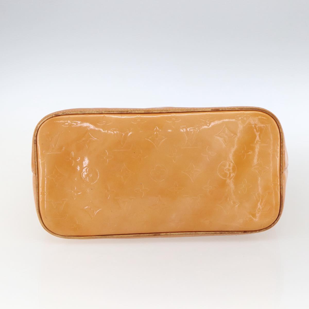 LOUIS VUITTON Monogram Vernis Houston Bag Marshmallow Pink M91302 LV Auth 169342