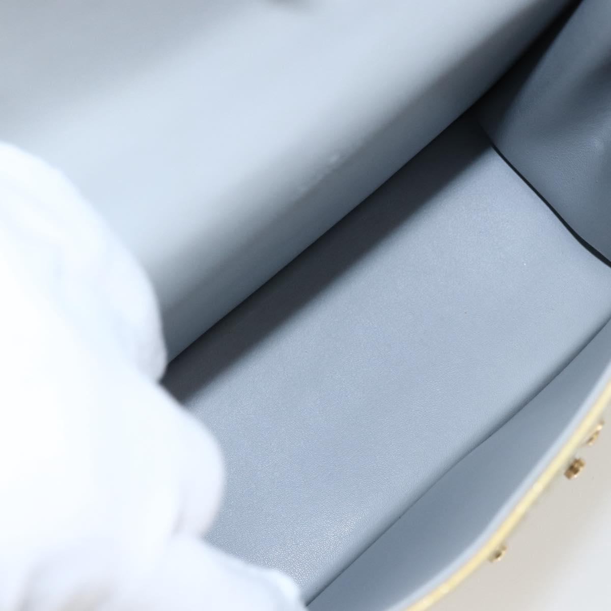 LOUIS VUITTON Monogram Vernis Spring street Hand Bag Gris M91029 LV Auth 169343