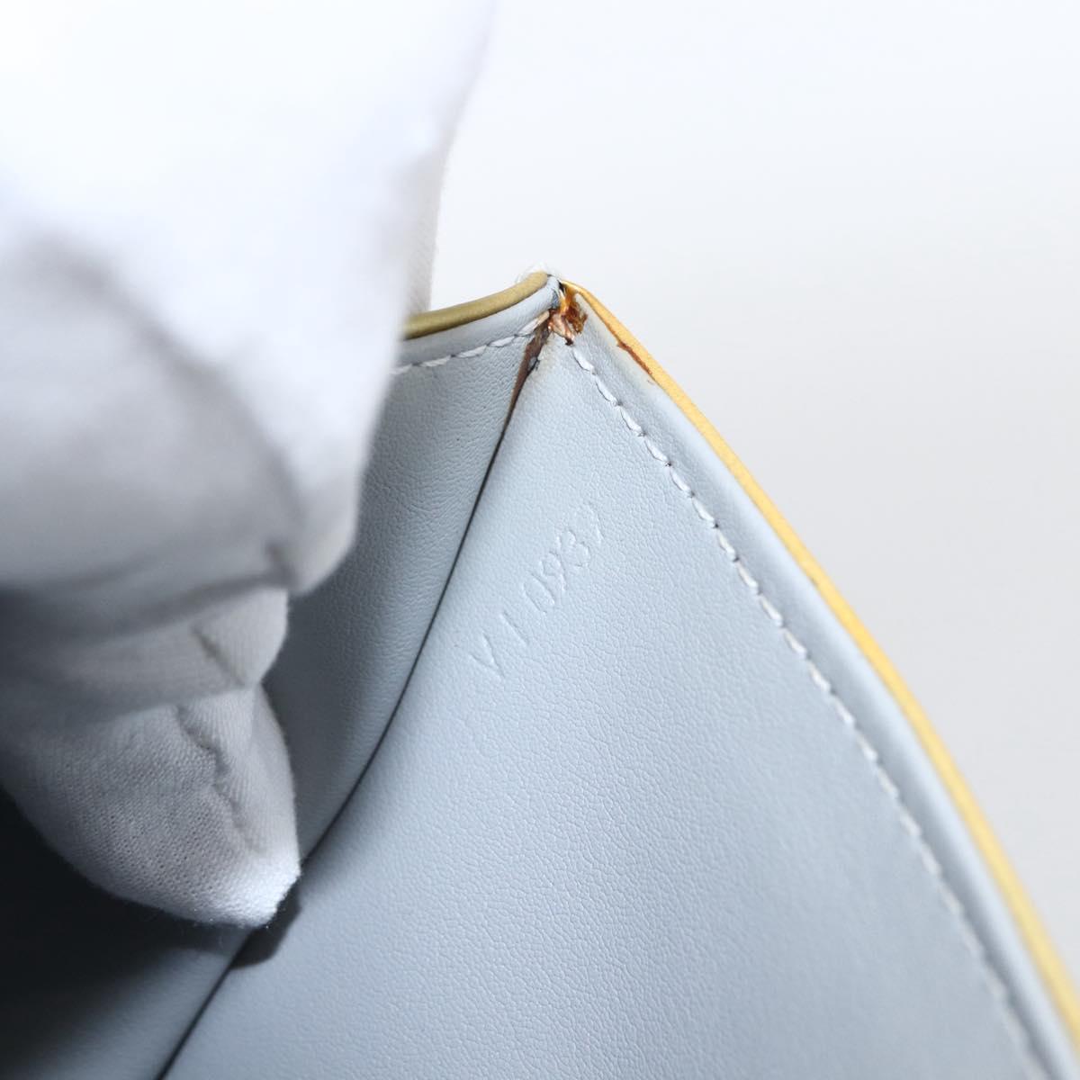 LOUIS VUITTON Monogram Vernis Spring street Hand Bag Gris M91029 LV Auth 169343