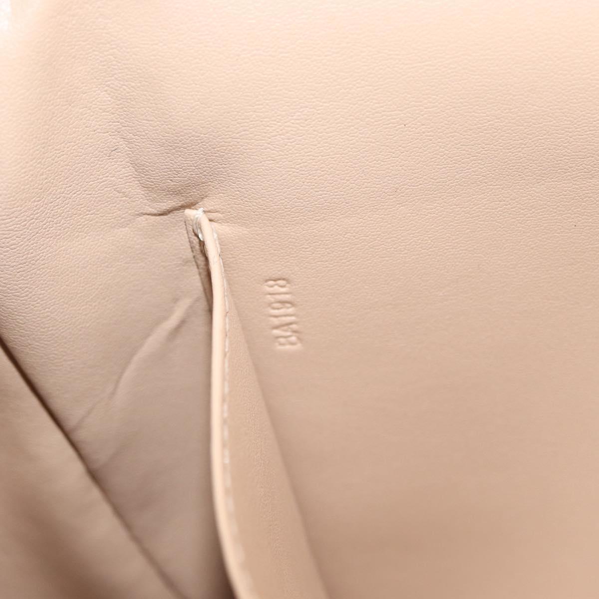 LOUIS VUITTON Monogram Vernis Thompson Street Bag Beige M91301 LV Auth 169346