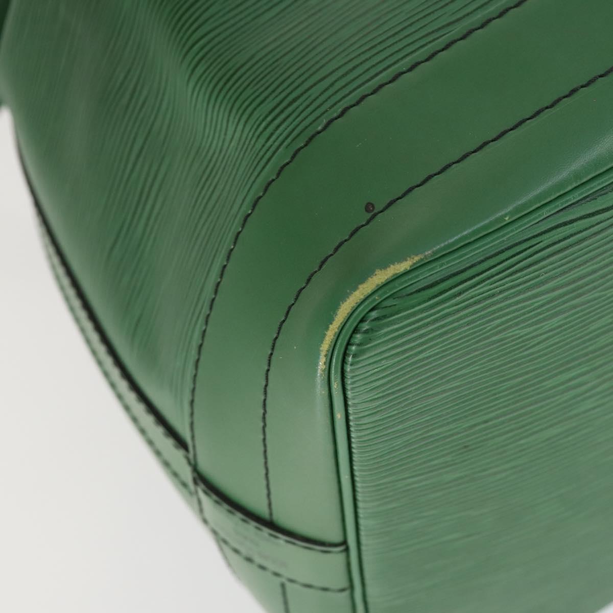 LOUIS VUITTON Epi Noe Shoulder Bag Green M44004 LV Auth 169347