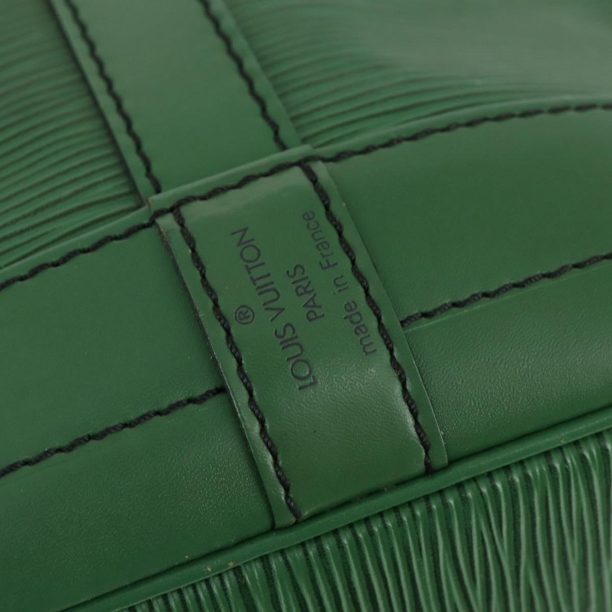 LOUIS VUITTON Epi Noe Shoulder Bag Green M44004 LV Auth 169347