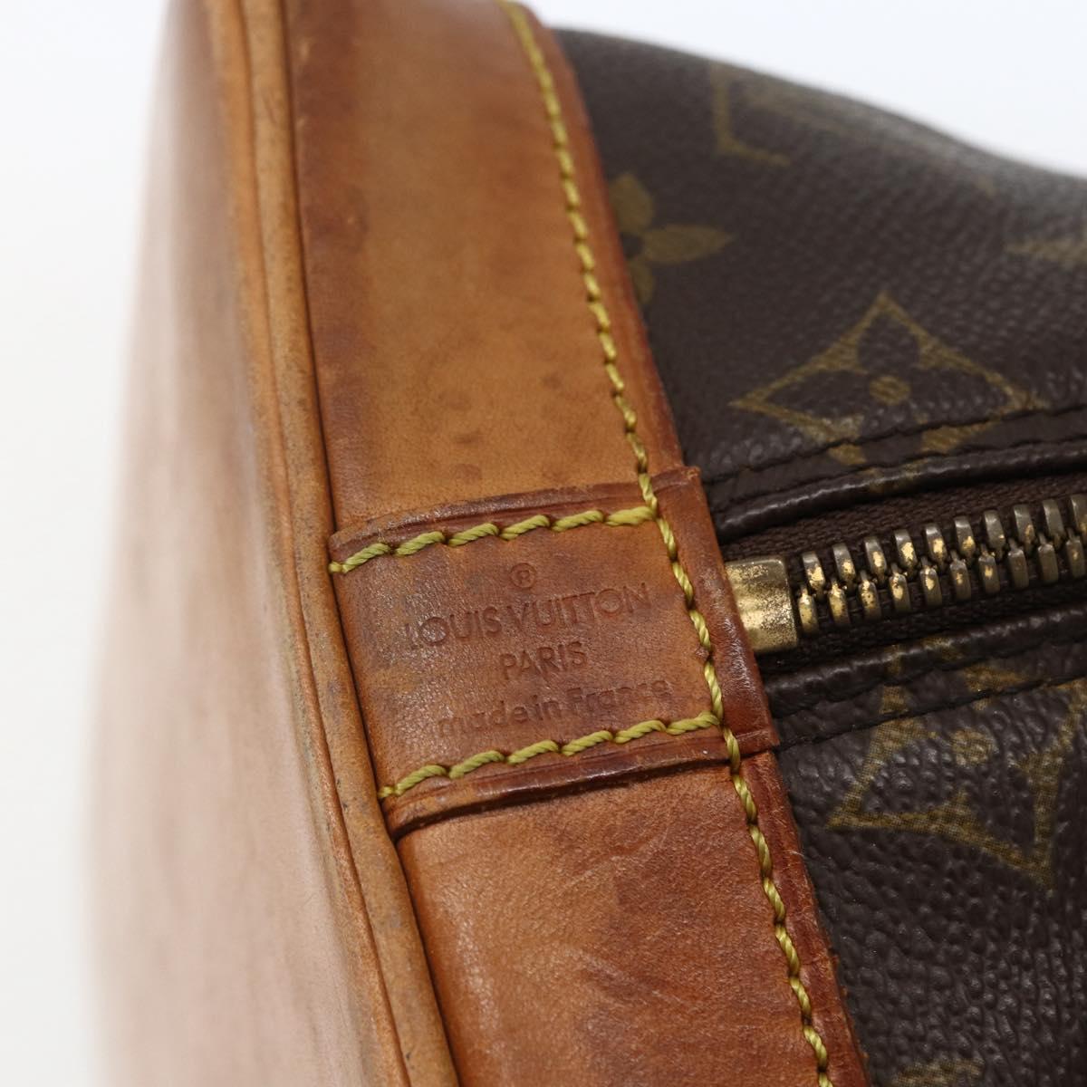 LOUIS VUITTON Monogram Alma Hand Bag M51130 LV Auth 169353