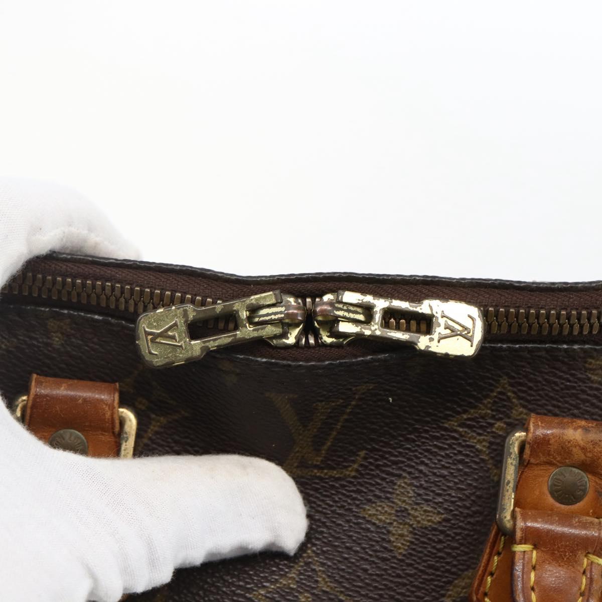 LOUIS VUITTON Monogram Alma Hand Bag M51130 LV Auth 169353