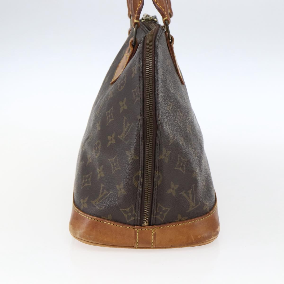 LOUIS VUITTON Monogram Alma Hand Bag M51130 LV Auth 169353
