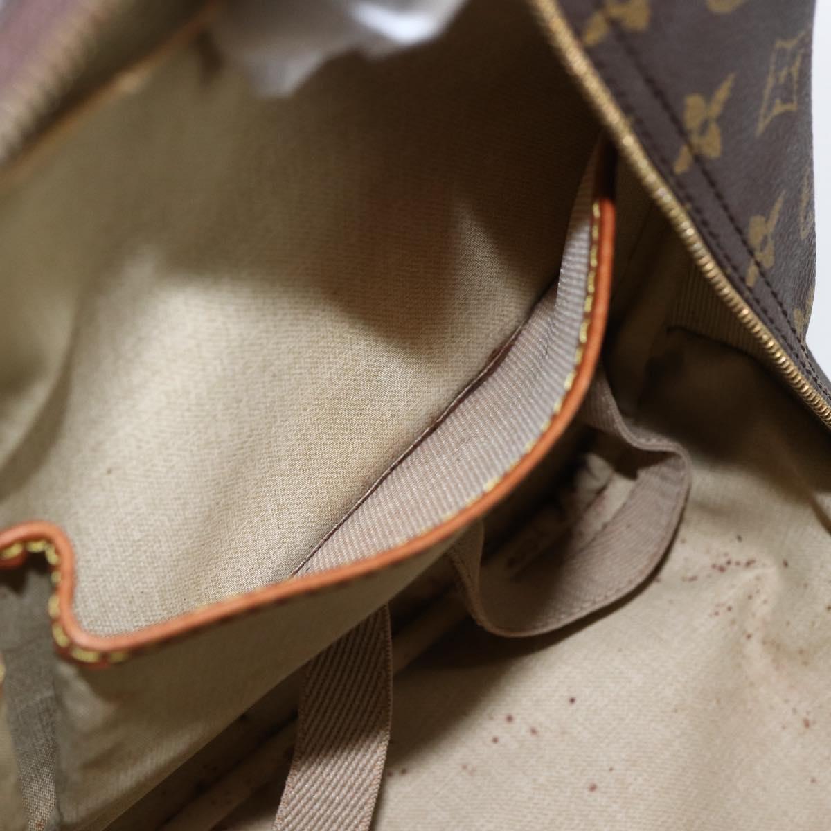 LOUIS VUITTON Monogram Deauville Hand Bag M47270 LV Auth 169356