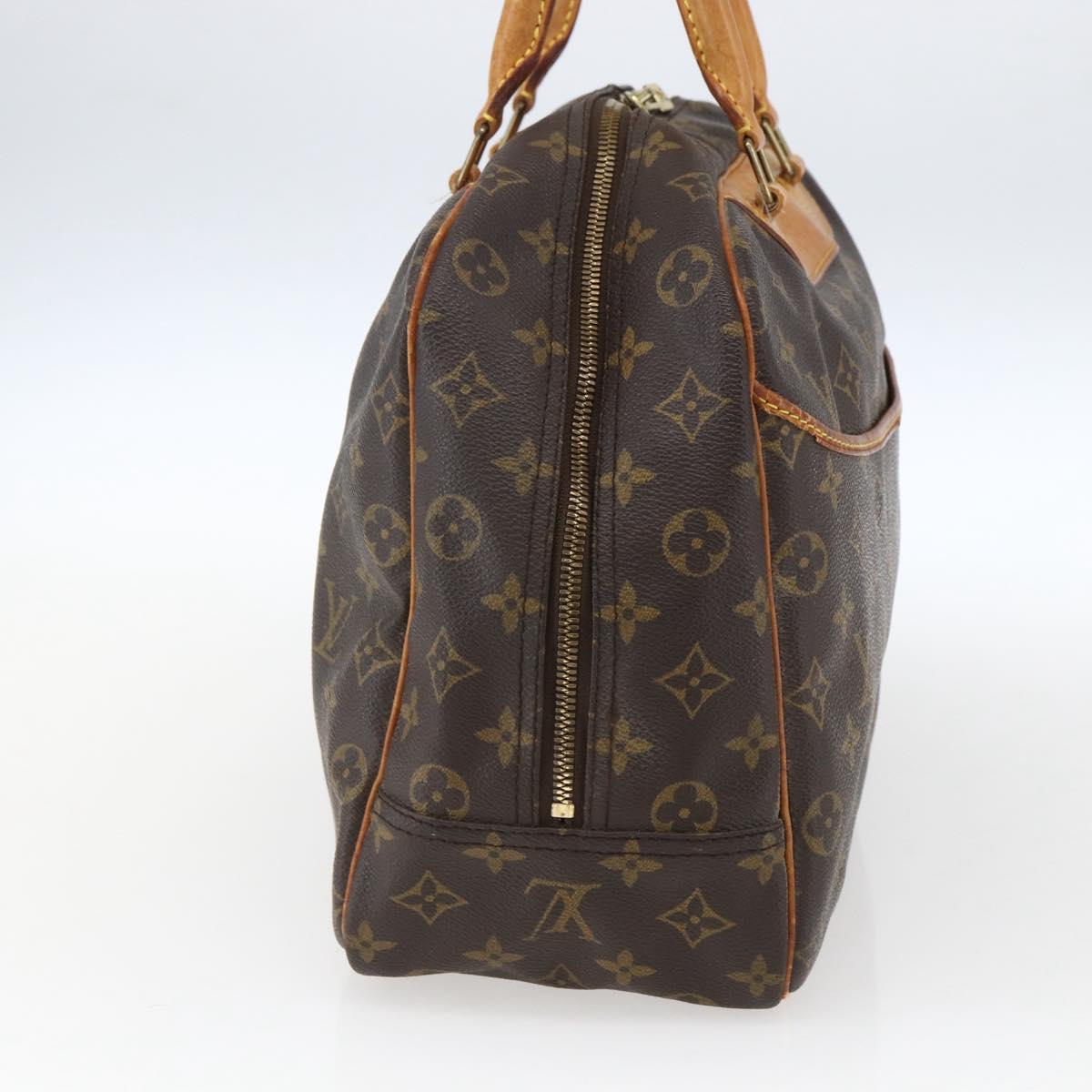 LOUIS VUITTON Monogram Deauville Hand Bag M47270 LV Auth 169356