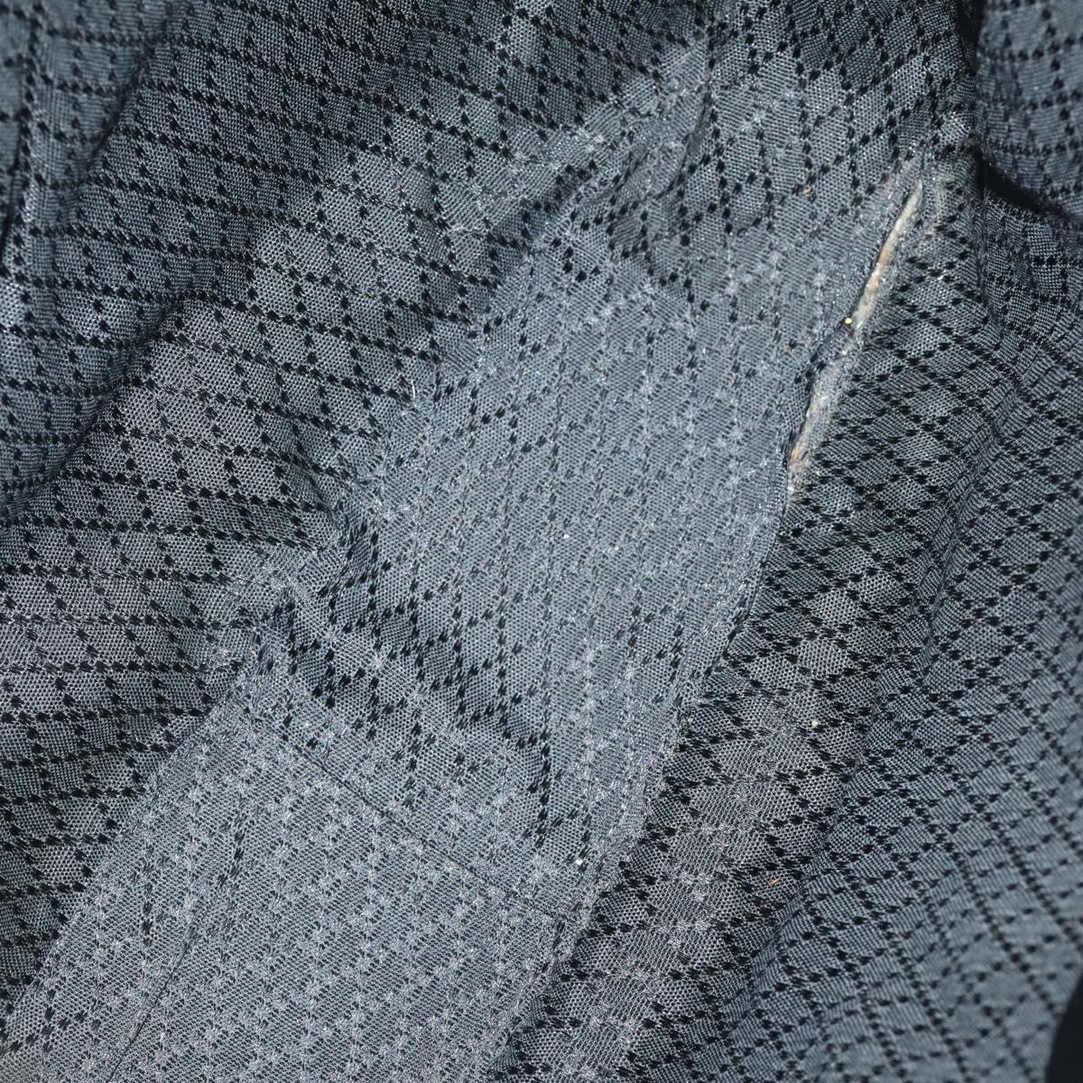 GUCCI Bamboo Hand Bag Nylon 2way Brown Silver 001 1781 1577 Auth 169380