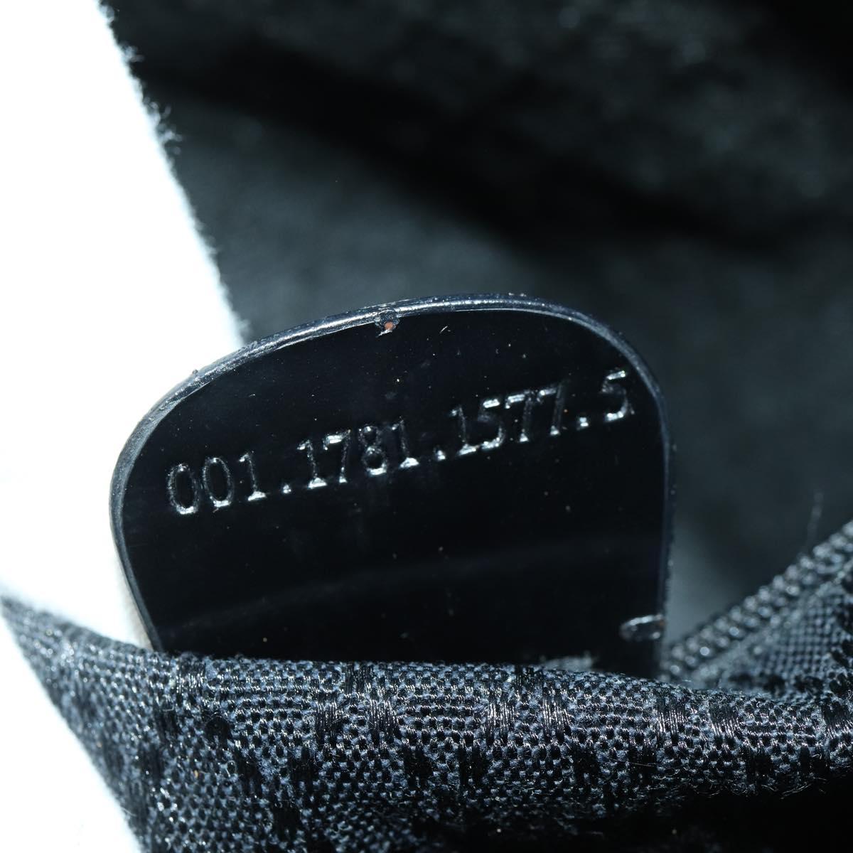 GUCCI Bamboo Hand Bag Nylon 2way Brown Silver 001 1781 1577 Auth 169380