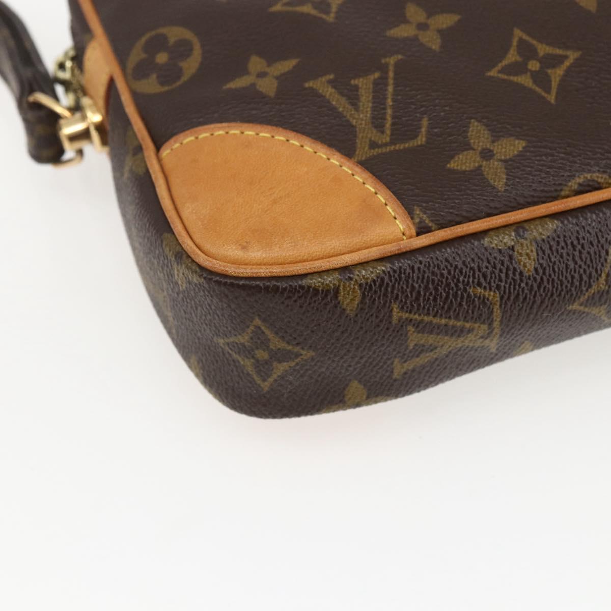 LOUIS VUITTON Monogram Marly Dragonne GM Clutch Bag M51825 LV Auth 169541
