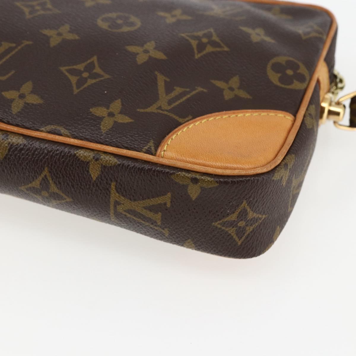 LOUIS VUITTON Monogram Marly Dragonne GM Clutch Bag M51825 LV Auth 169541