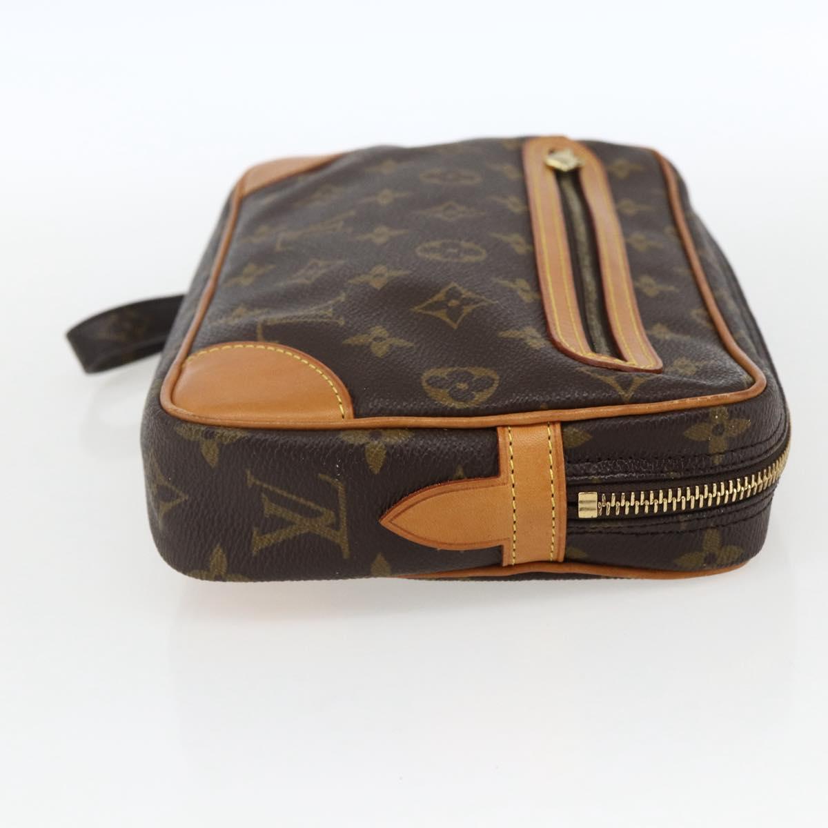 LOUIS VUITTON Monogram Marly Dragonne GM Clutch Bag M51825 LV Auth 169541