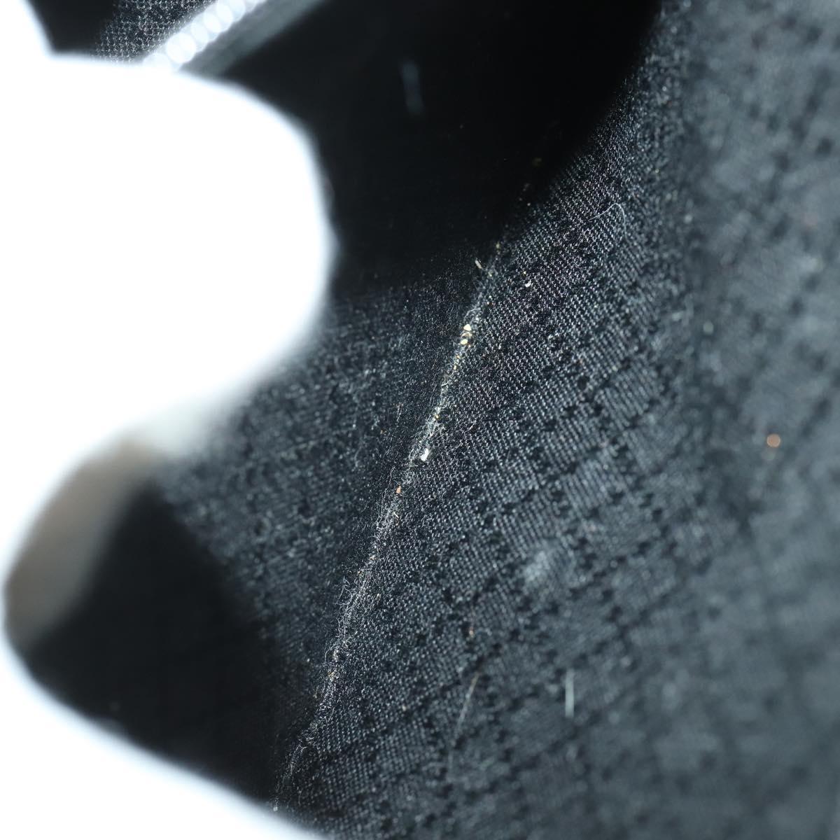 GUCCI Bamboo Backpack Leather Black Gold 003 1998 0016 Auth 169543A