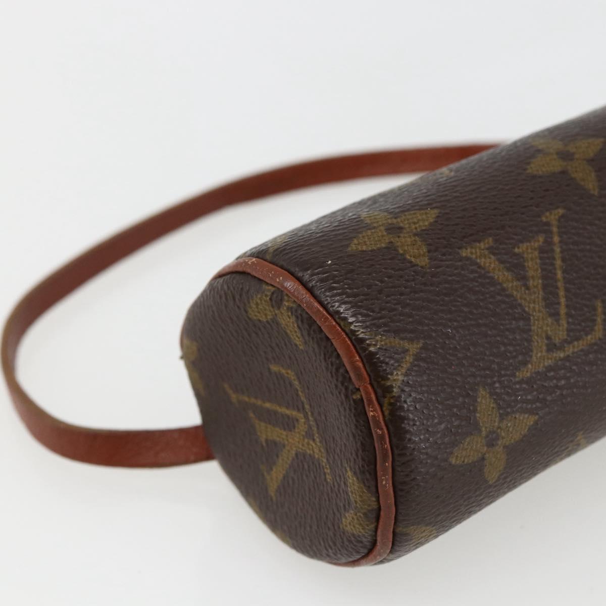 LOUIS VUITTON Monogram Papillon Pouch LV Auth 169550
