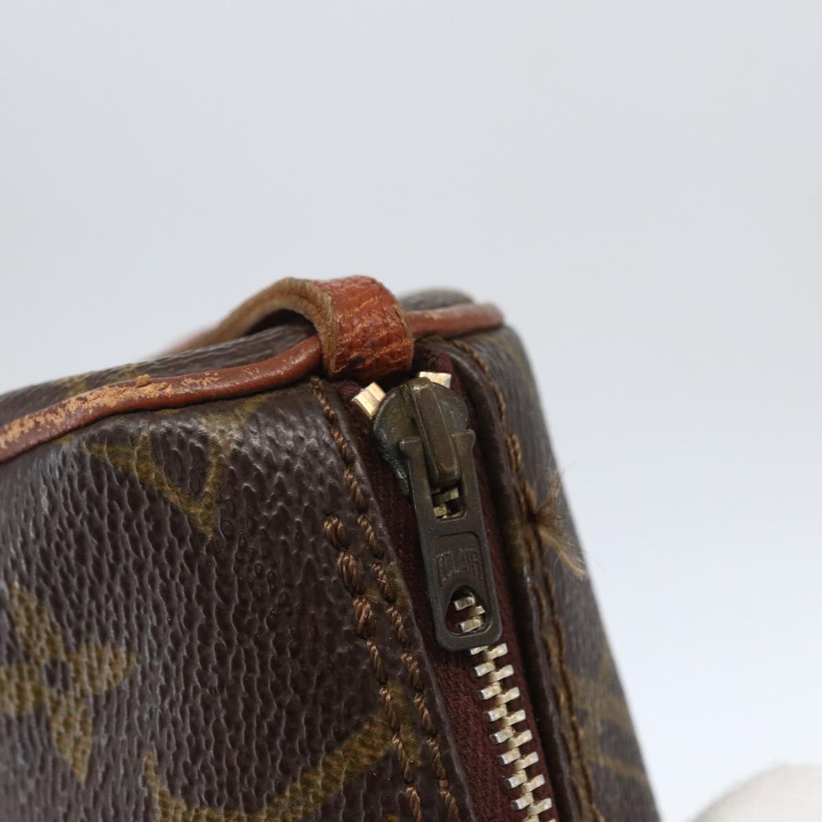 LOUIS VUITTON Monogram Papillon Pouch LV Auth 169550