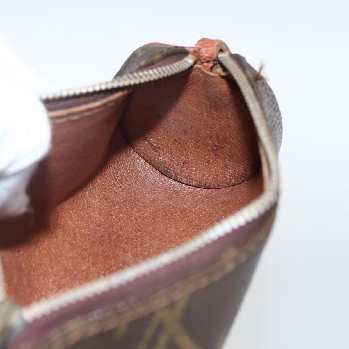 LOUIS VUITTON Monogram Papillon Pouch LV Auth 169550