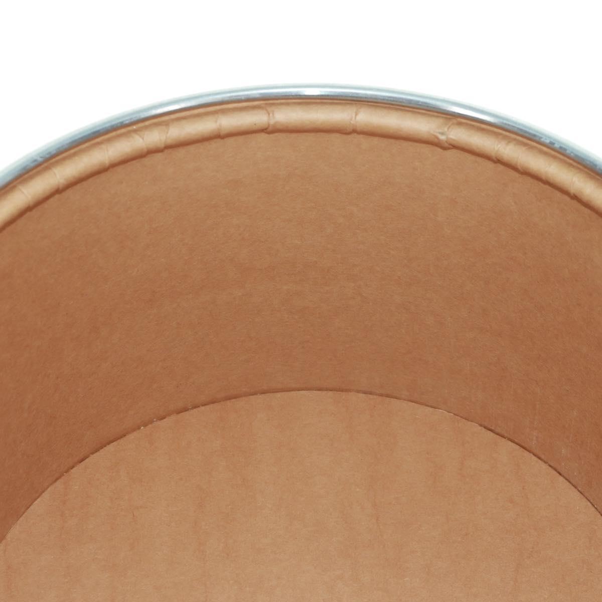 HERMES Saddle Box Accessory Case metal Orange Auth 169557V