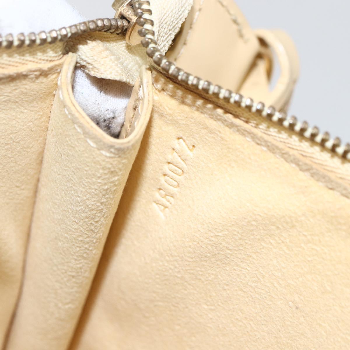LOUIS VUITTON Epi Pochette Accessoires Pouch Vanilla M5294A LV Auth 169565