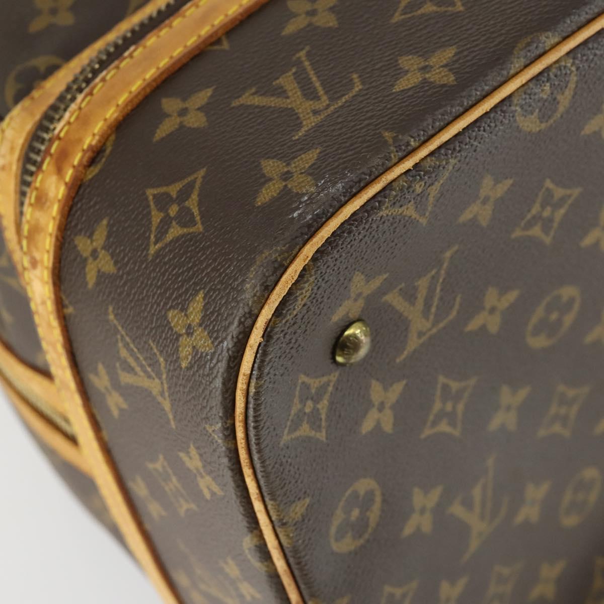 LOUIS VUITTON Monogram Sac Sports Boston Bag M41444 LV Auth 169568