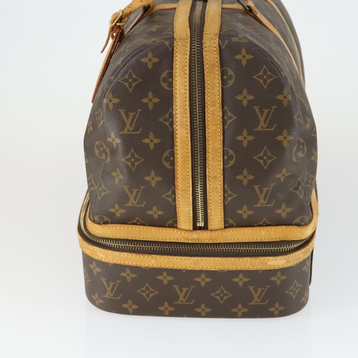 LOUIS VUITTON Monogram Sac Sports Boston Bag M41444 LV Auth 169568
