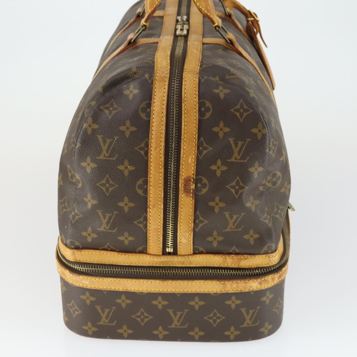 LOUIS VUITTON Monogram Sac Sports Boston Bag M41444 LV Auth 169568