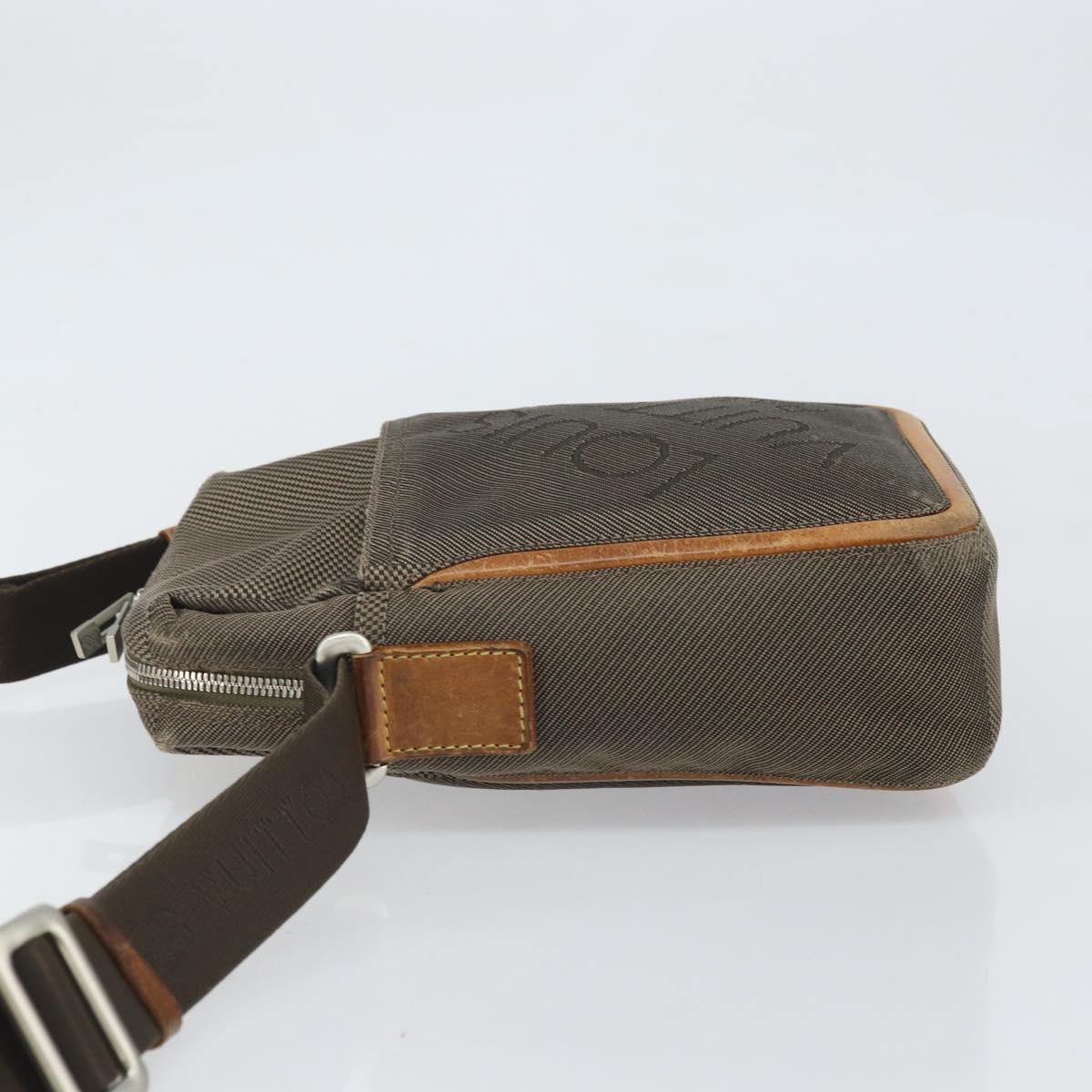 LOUIS VUITTON Damier Geant Sitadan MM Shoulder Bag Brown M93040 LV Auth 169574