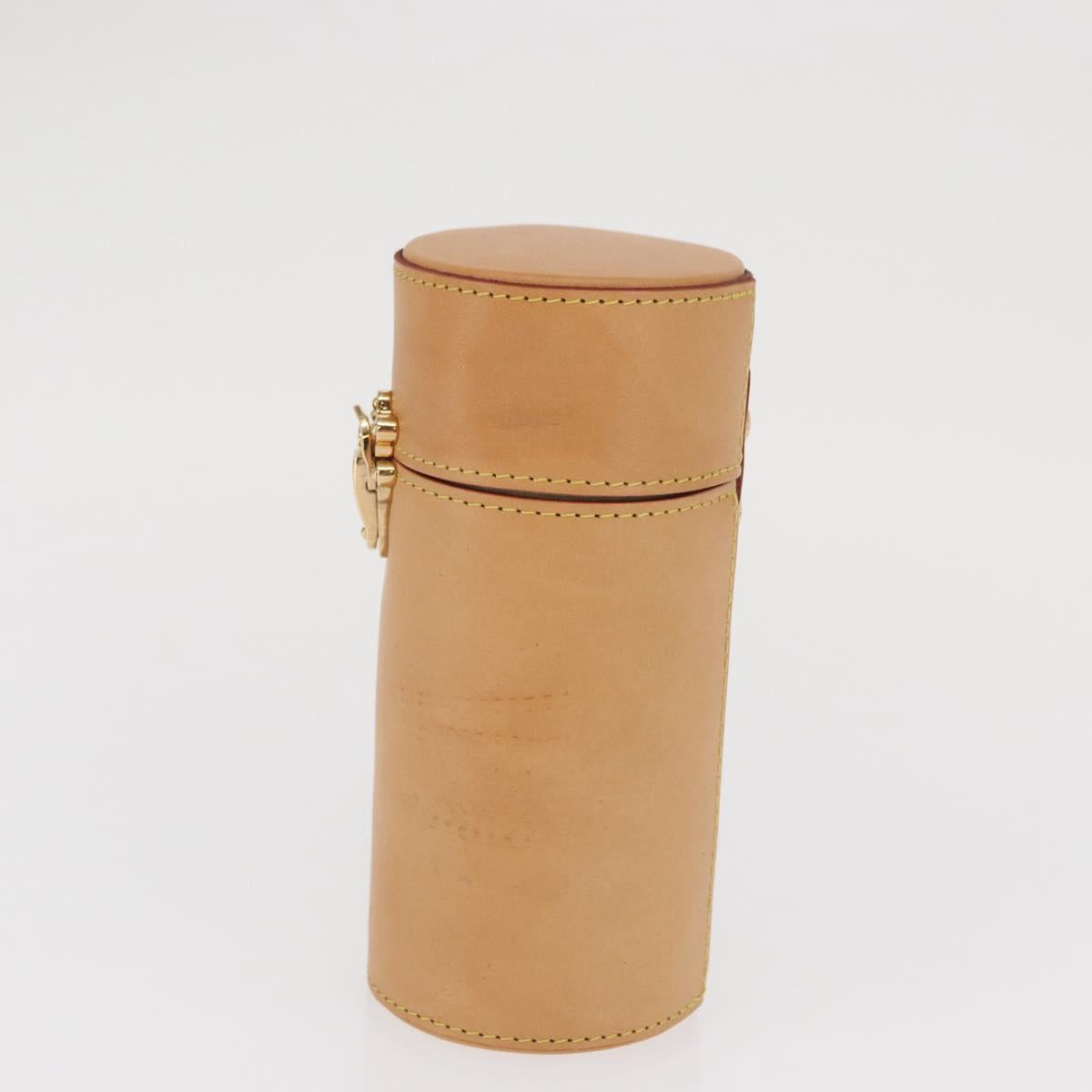 LOUIS VUITTON Nomad Travel Case Beige LV Auth 169583V