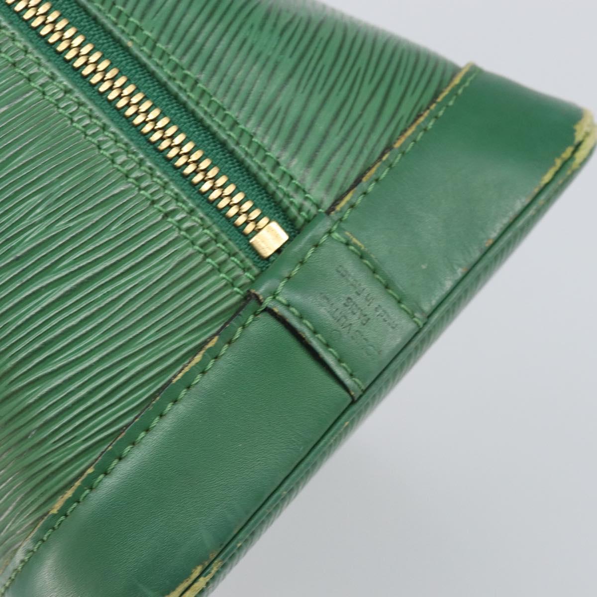 LOUIS VUITTON Epi Alma Hand Bag Borneo Green M52144 LV Auth 169584
