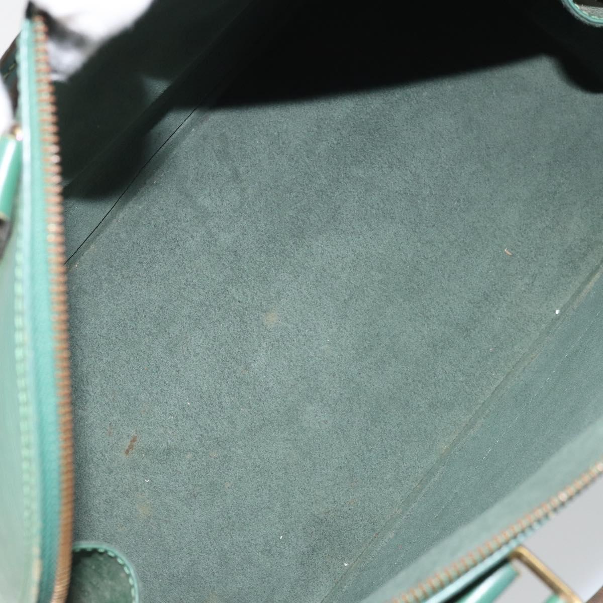 LOUIS VUITTON Epi Alma Hand Bag Borneo Green M52144 LV Auth 169584