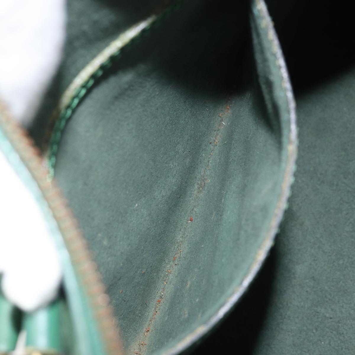 LOUIS VUITTON Epi Alma Hand Bag Borneo Green M52144 LV Auth 169584