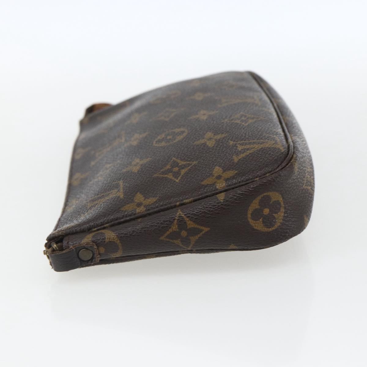 LOUIS VUITTON Monogram Pochette Accessoires Pouch M51980 LV Auth 169611