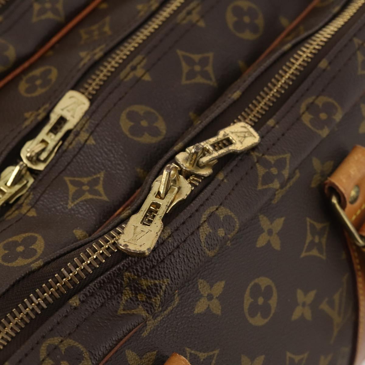 LOUIS VUITTON Monogram Sac Trois Posh 50 Boston Bag M41376 LV Auth 169618