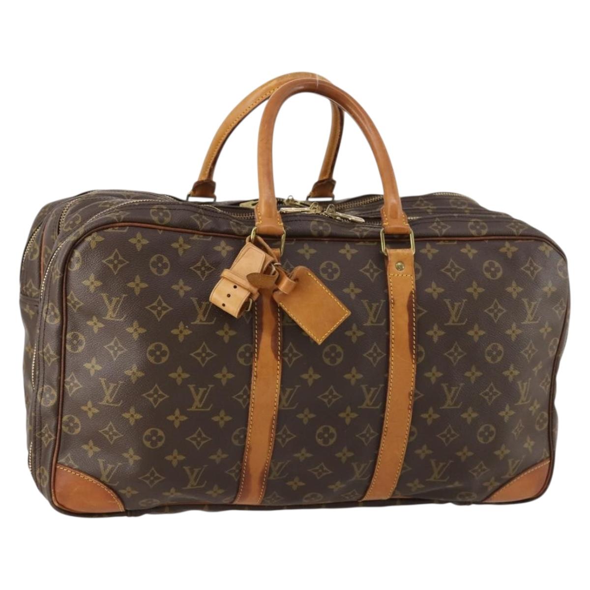 LOUIS VUITTON Monogram Sac Trois Posh 50 Boston Bag M41376 LV Auth 169618