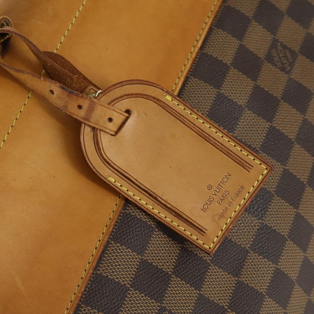 LOUIS VUITTON Damier Ebene Clipper Boston Bag 2way M99039 LV Auth 169619