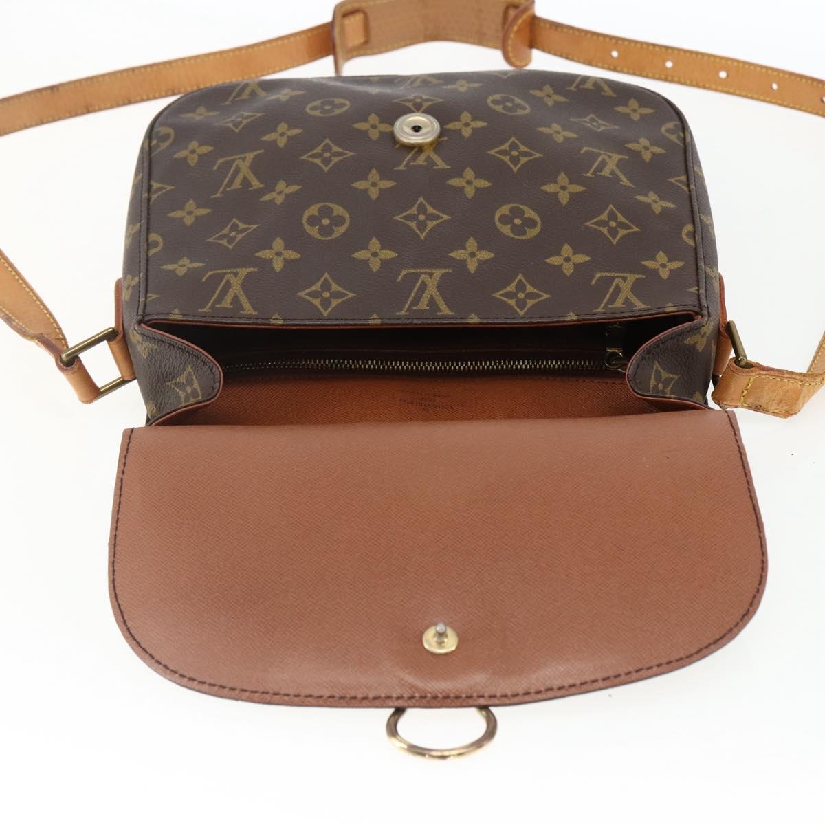 LOUIS VUITTON Monogram Saint Cloud GM Shoulder Bag M51242 LV Auth 169621