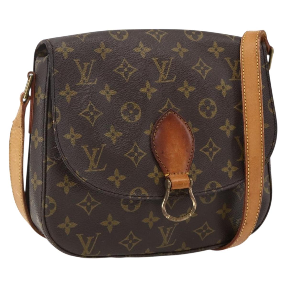 LOUIS VUITTON Monogram Saint Cloud GM Shoulder Bag M51242 LV Auth 169621