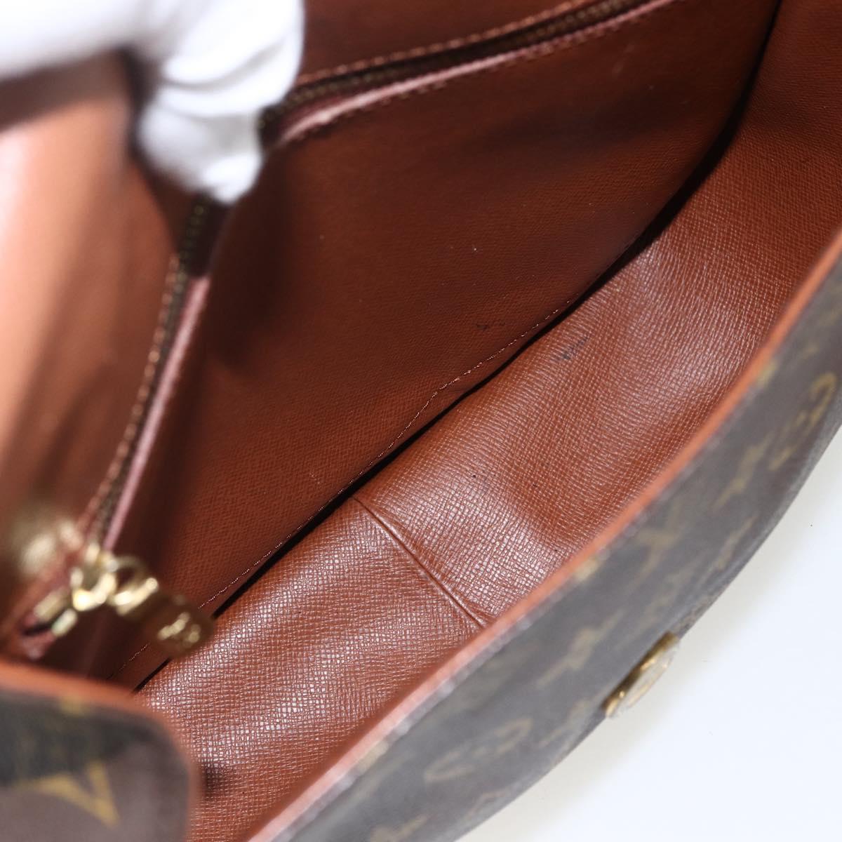 LOUIS VUITTON Monogram Saint Cloud GM Shoulder Bag M51242 LV Auth 169621