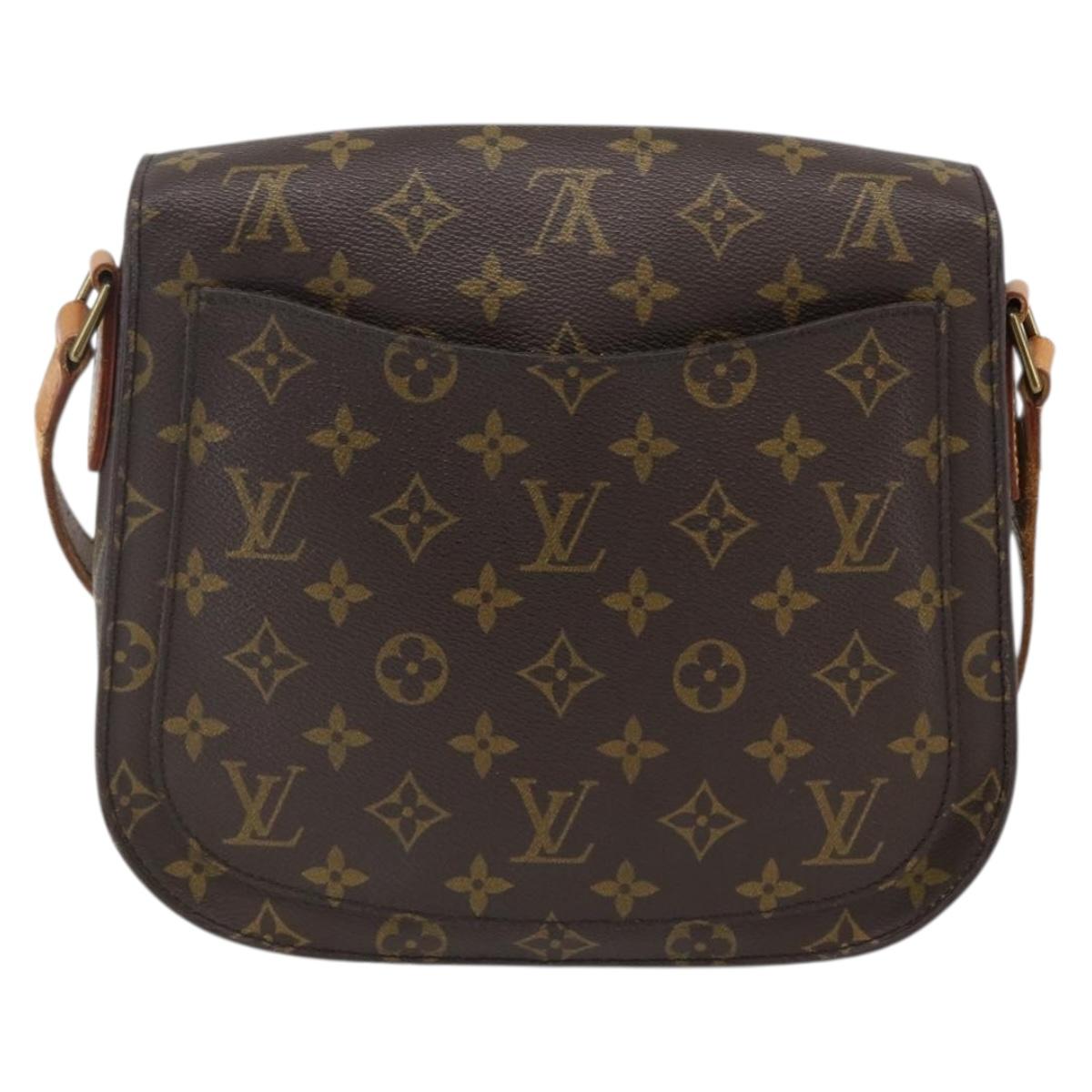 LOUIS VUITTON Monogram Saint Cloud GM Shoulder Bag M51242 LV Auth 169621