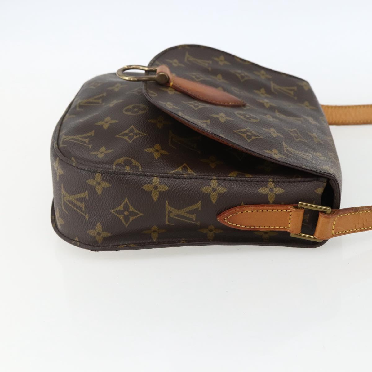 LOUIS VUITTON Monogram Saint Cloud GM Shoulder Bag M51242 LV Auth 169621