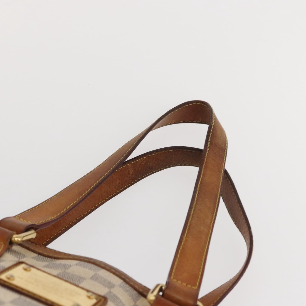 LOUIS VUITTON Damier Azur Hampstead MM Tote Bag N51206 LV Auth 169626