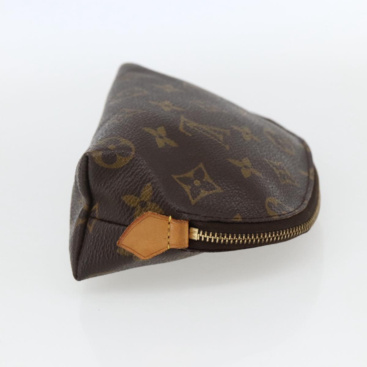LOUIS VUITTON Monogram Pochette Cosmetic PM Pouch M43998 LV Auth 169641
