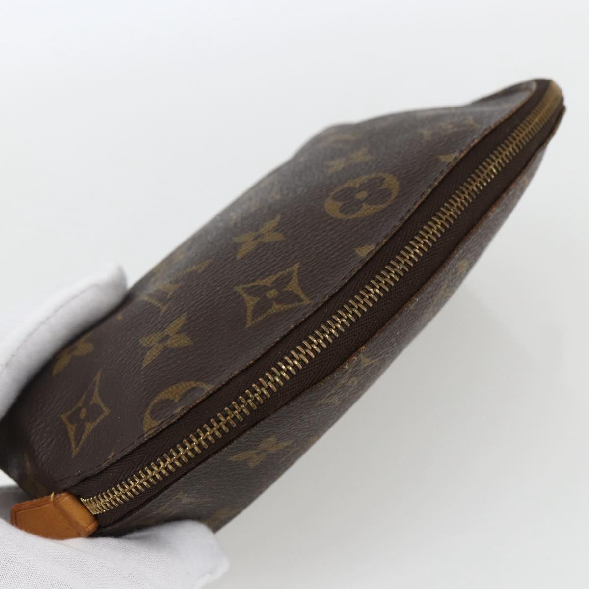 LOUIS VUITTON Monogram Pochette Cosmetic PM Pouch M43998 LV Auth 169641